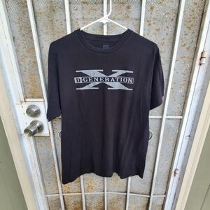 Vintage WWE Authentic D-Generation Black Tshirt Size L.